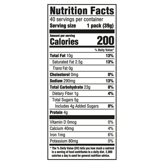 RITZ Cracker Sandwiches, Peanut Butter, 40-count - Image 3