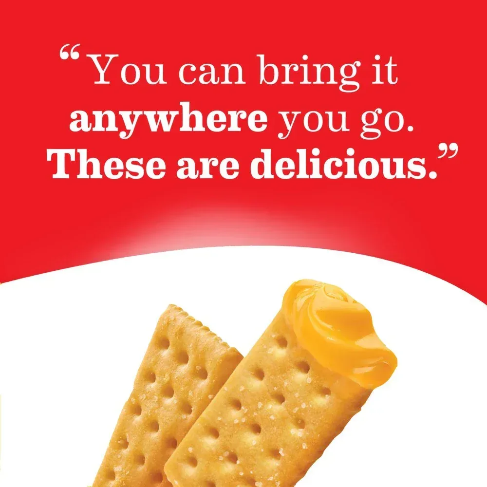 RITZ Crackers 'N Cheesy Dip Snack Packs, 12 Snack Packs - Image 10