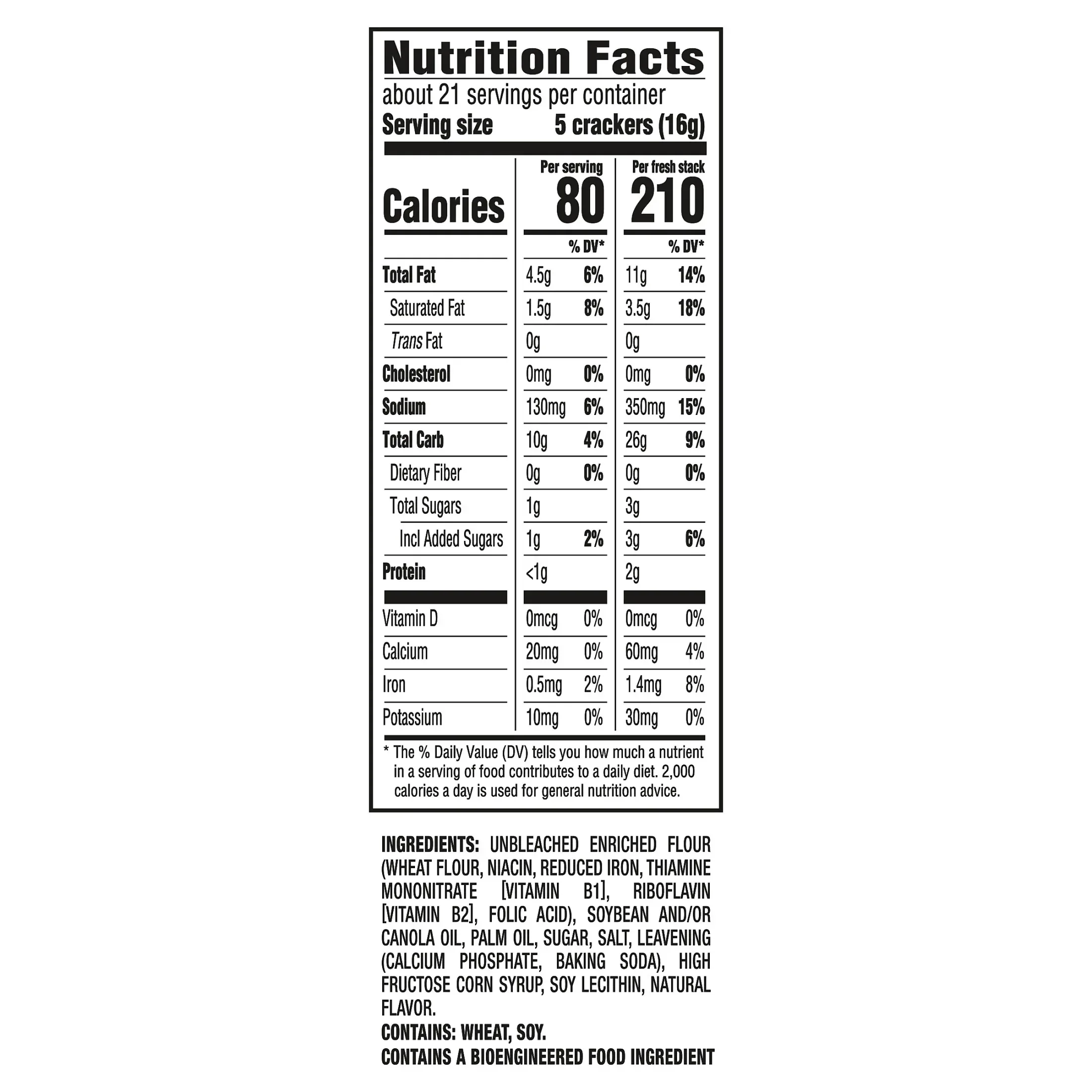 RITZ Fresh Stacks Original Crackers, Travel Snacks, 11.8 oz (8 Multi Snack Packs) - Image 4