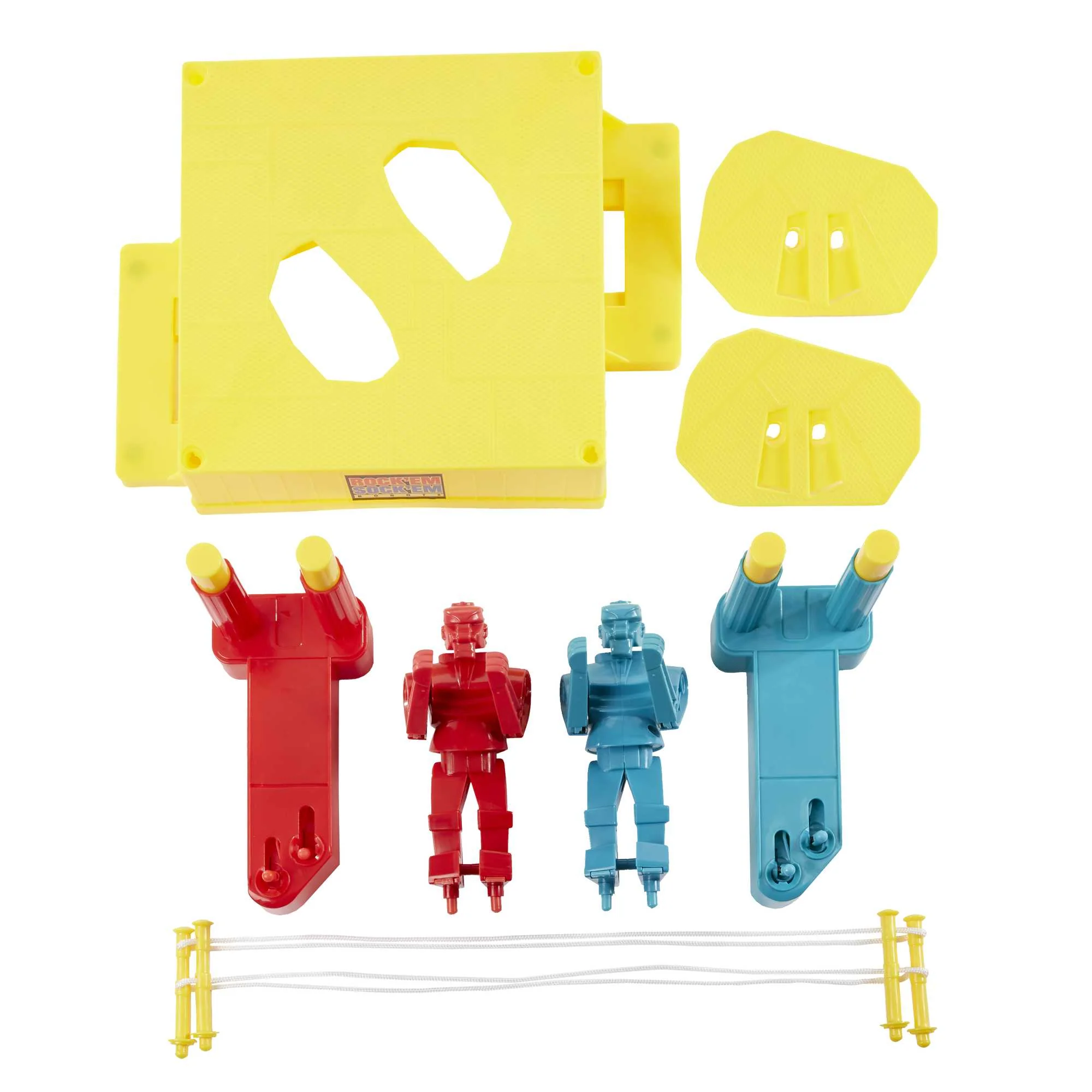 Rock 'Em Sock 'Em Robots Kids Game, Fighting Robots with Red Rocker & Blue Bomber - Image 5