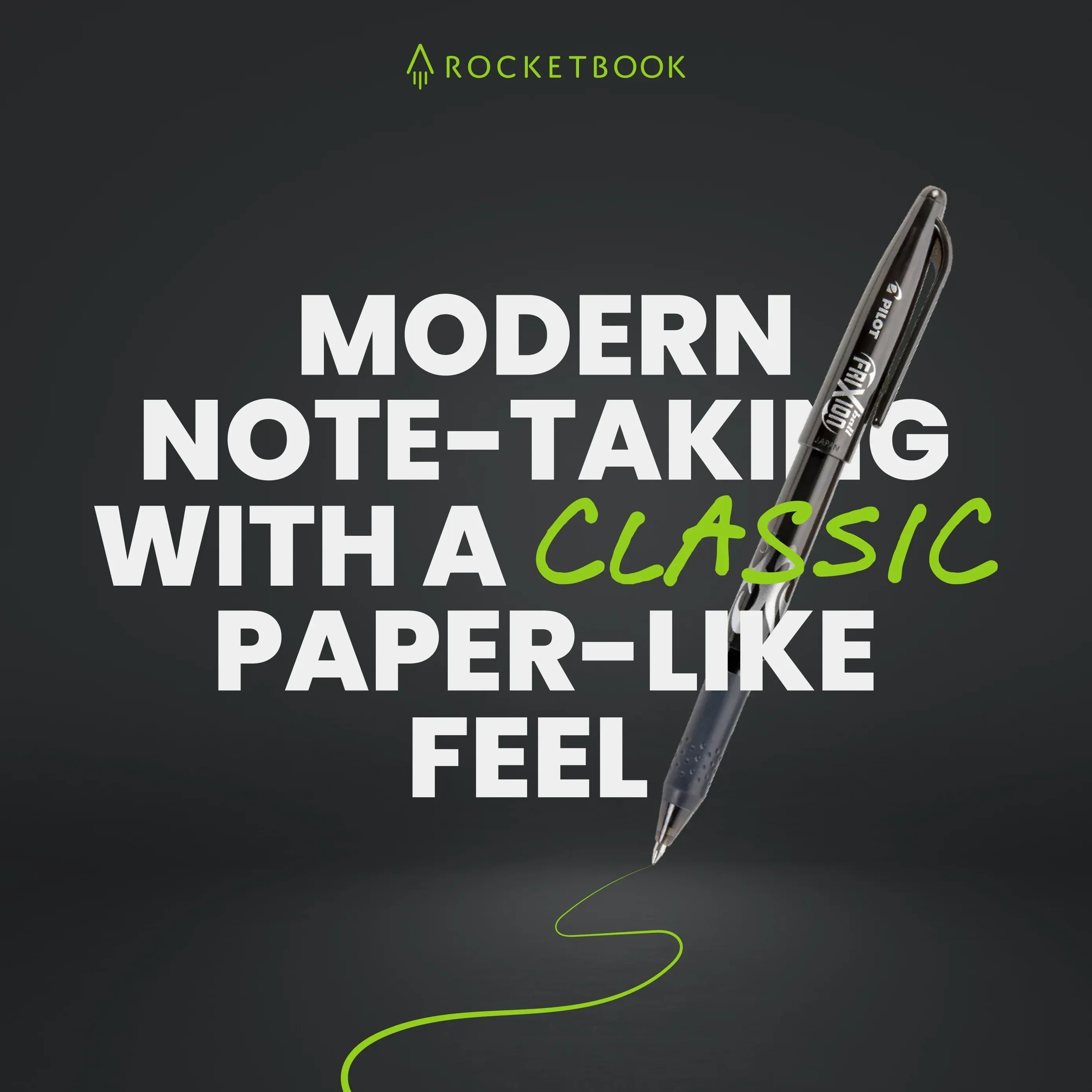 Rocketbook Smart Reusable Core Notebook - Dotted, Executive Size, Black - Image 7