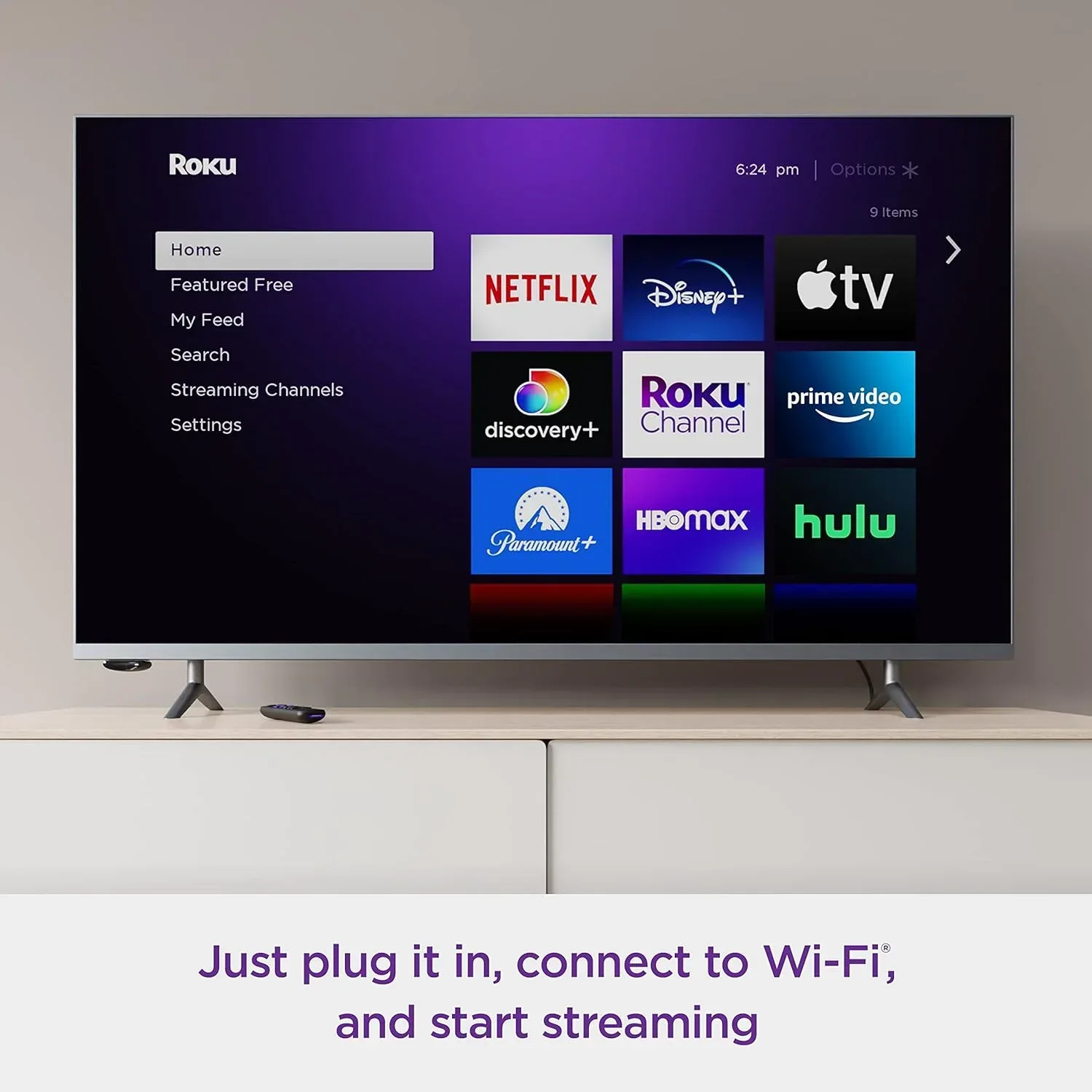 Roku 3960R Express HD Streaming Device with Standard Remote, Black - Image 4