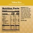 Royal Yellow Saffron Basmati Rice - Ready to Heat Basmati Rice - 8.5 oz Microwaveable Pouch - Image 9