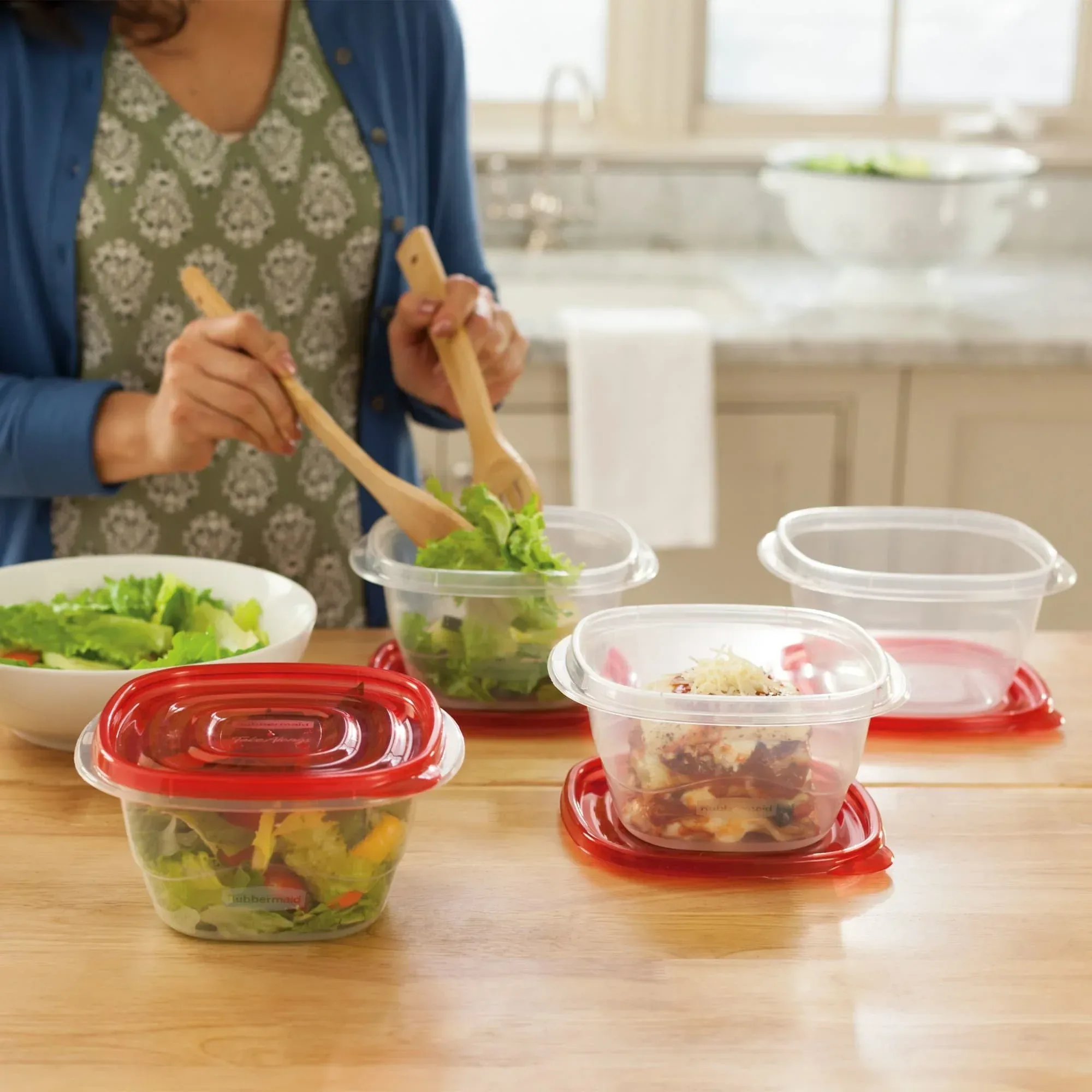 Rubbermaid TakeAlongs Deep Square Food Storage Container (Set of 4) - Image 3