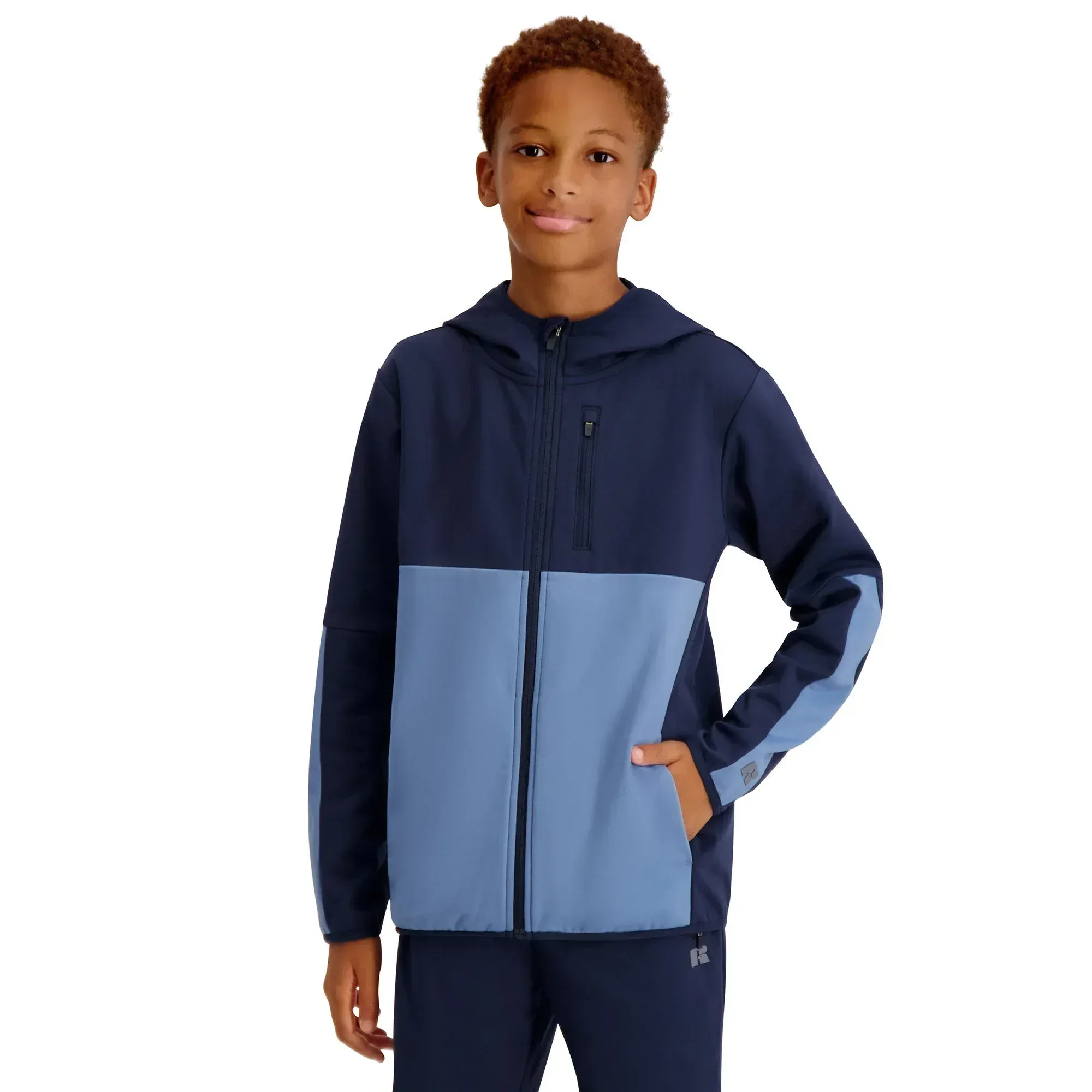 Russell Youth Full Zip Hoodie - Image 4