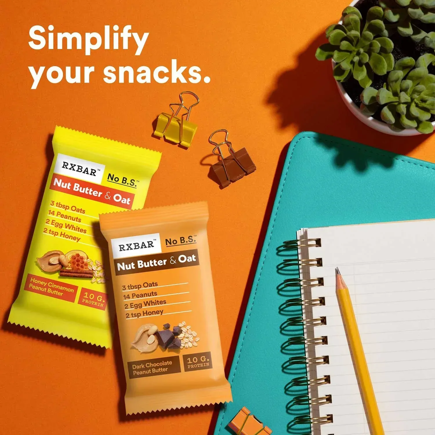 RXBAR Nut Butter & Oat Bar Variety Pack, 1.9 oz. 14 ct. - Image 9