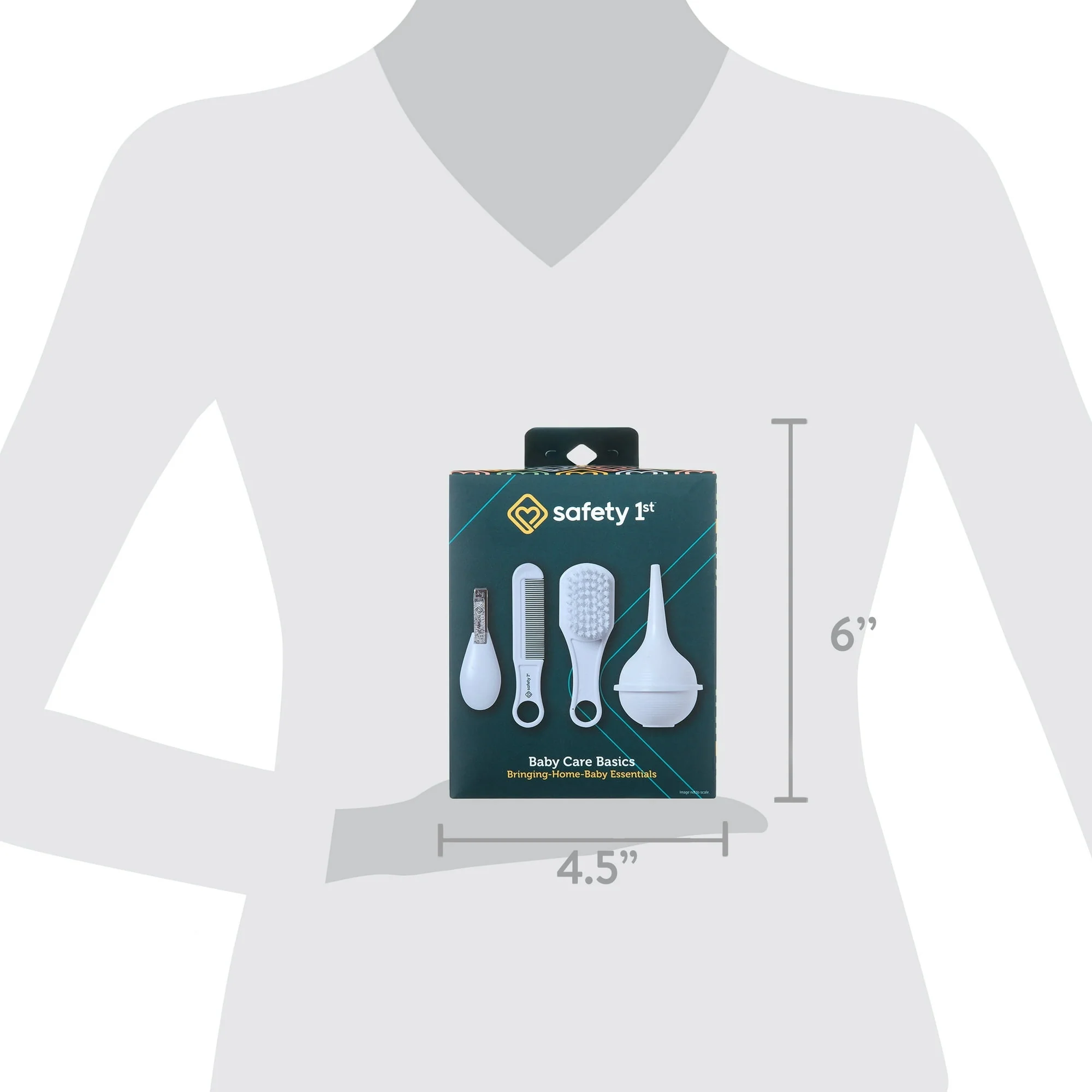 Safety 1st Baby Care Basics 4 Piece Infant Essentials Set, White - Image 20