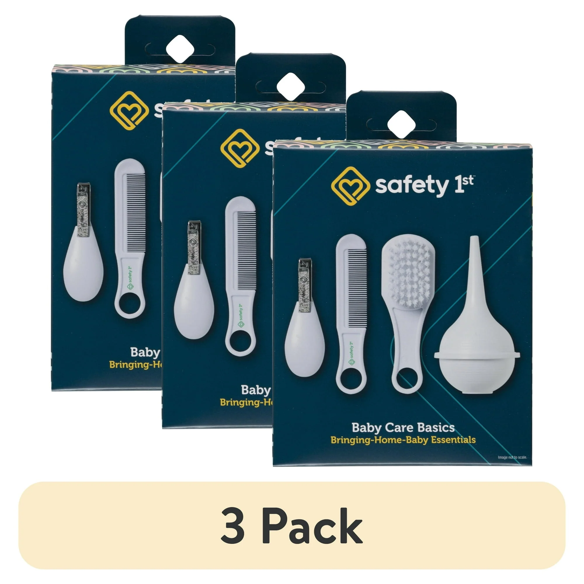 Safety 1st Baby Care Basics 4 Piece Infant Essentials Set, White - Image 21