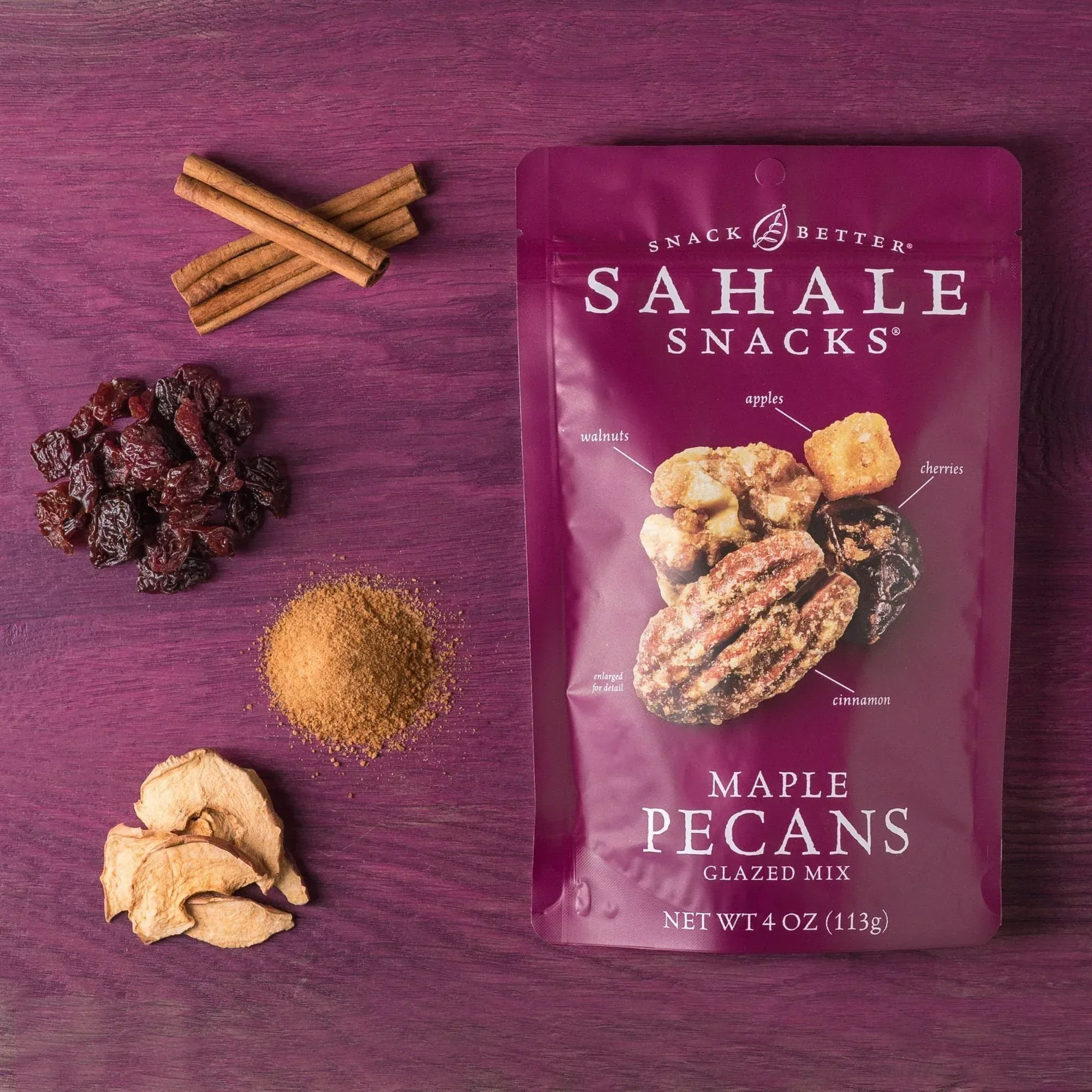 Sahale Snacks Maple Pecans Glazed Mix, Gluten-Free Snack, 4-Ounce Bag – Non-GMO Project Verified Nut Blend - Image 7