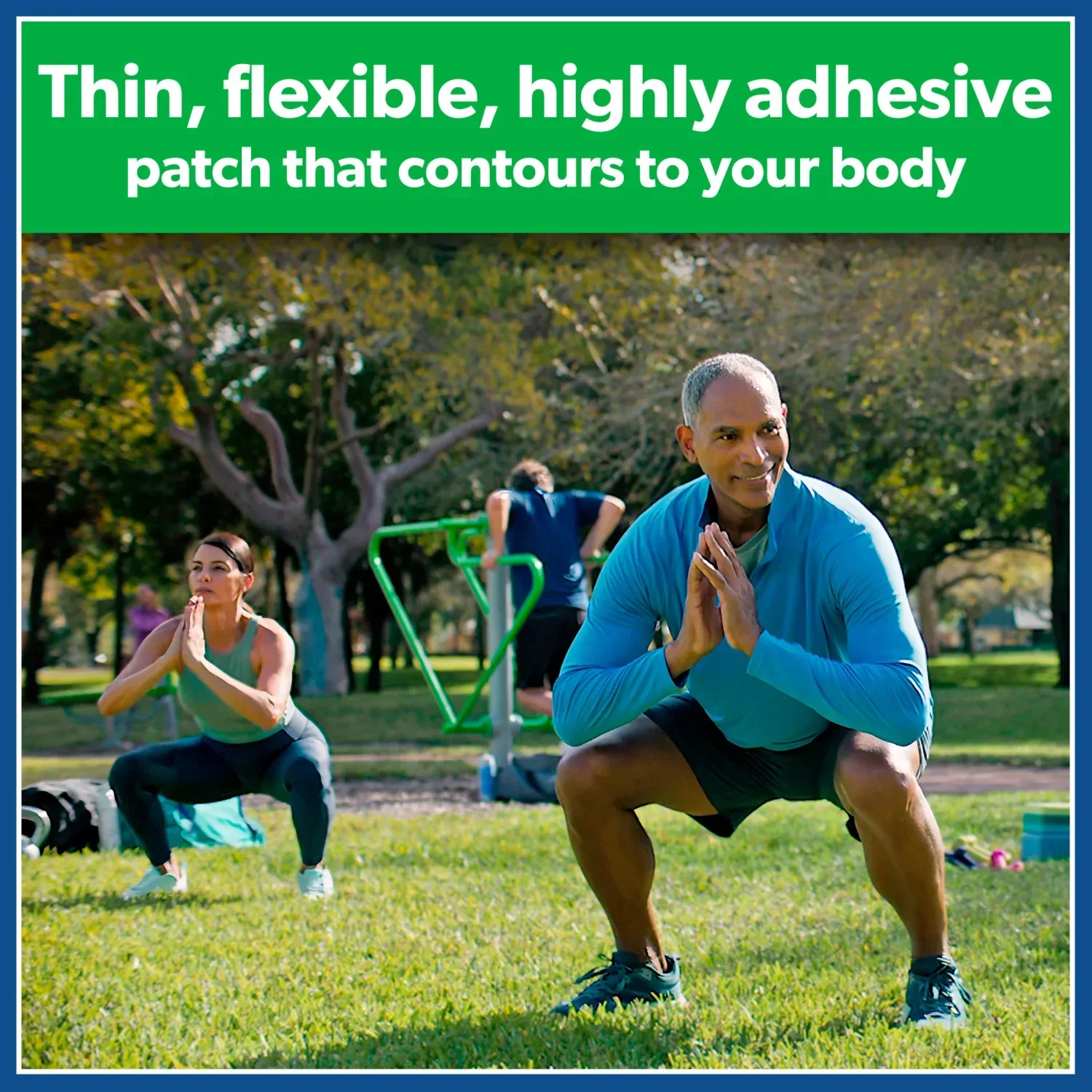 Salonpas Maximum Strength Flex Pain Relief Patch Lidocaine 4%, 8 Hours, Thin, Flexible, 7 Count - Image 3