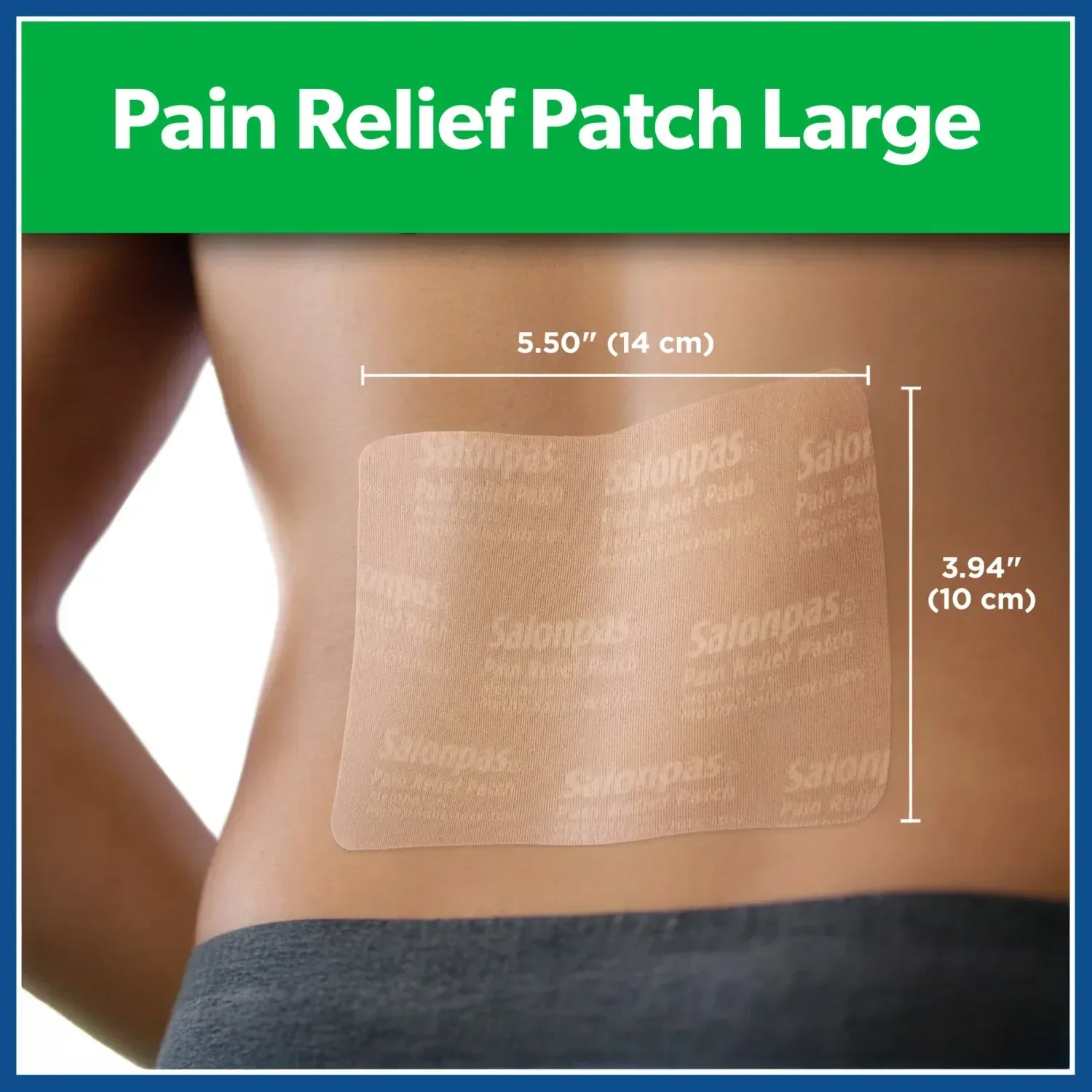 Salonpas Mild to Moderate Pain Relief Patch, Large, 9 Count - Image 5