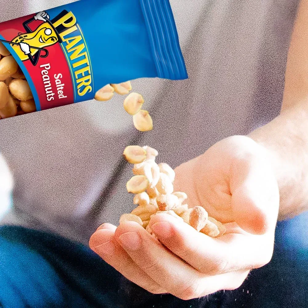 Salted Cashews, Salted Peanuts & Honey Roasted Peanuts Variety Pack, 24 Ct Packs - Image 7