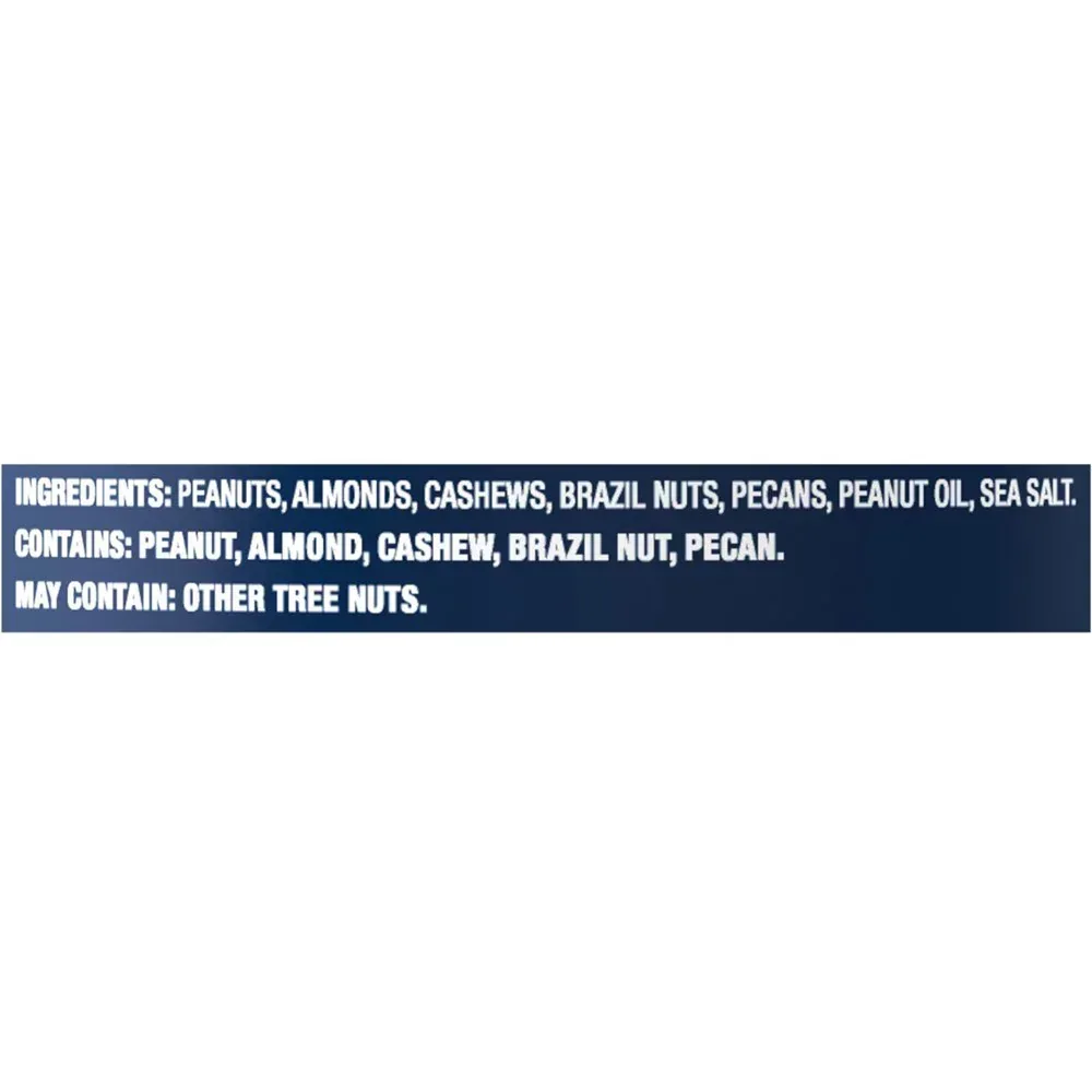 Salted Mixed Nuts, Party Snacks, Plant-Based Protein 10.3Oz (1 Canister) - Image 15