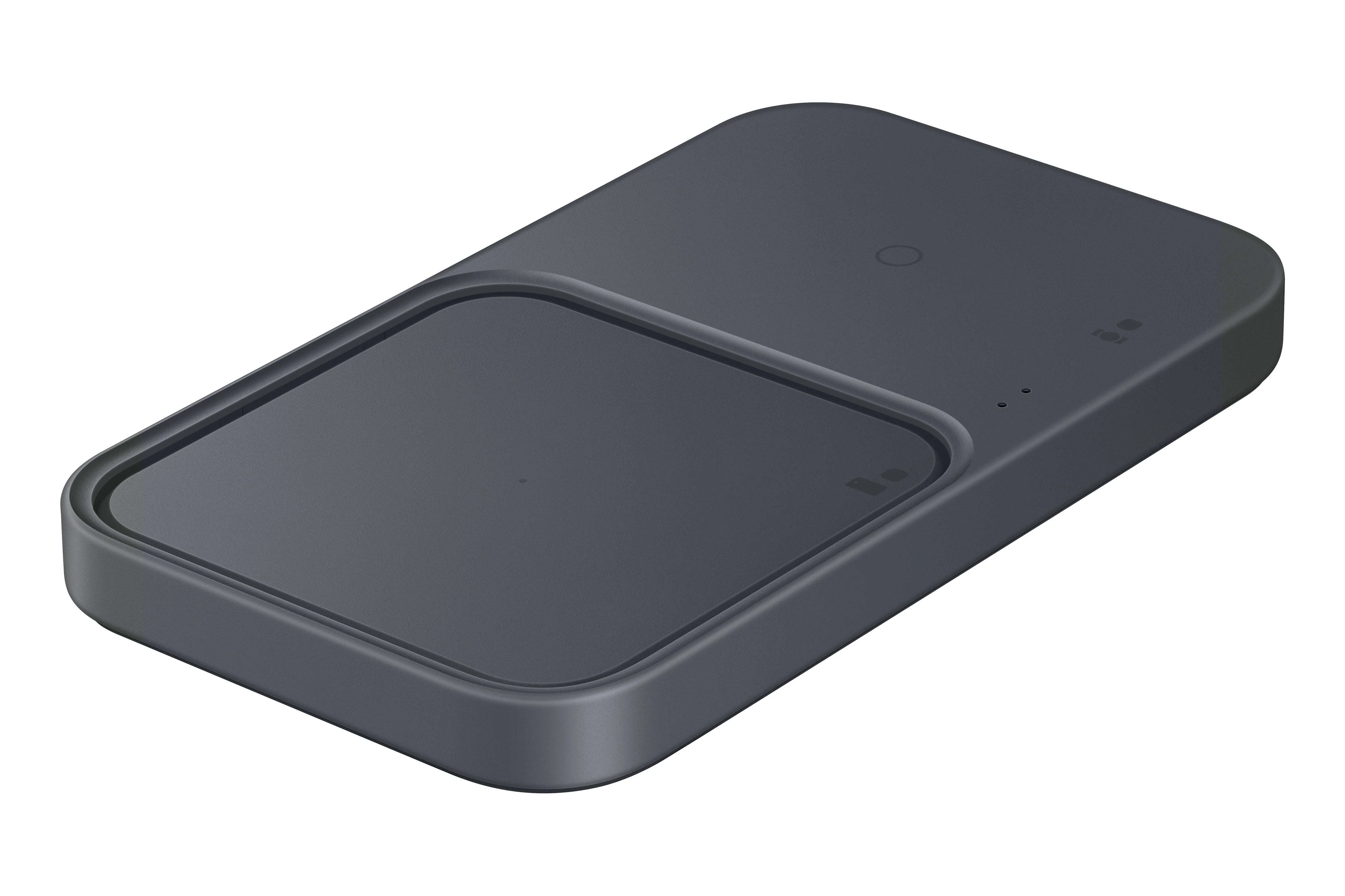 Samsung 15W Wireless Charger Duo w/ USB C Cable, Charge 2 Devices at Once, Cordless Super Fast Charging Pad for Galaxy Phones and Devices, Black - Image 2