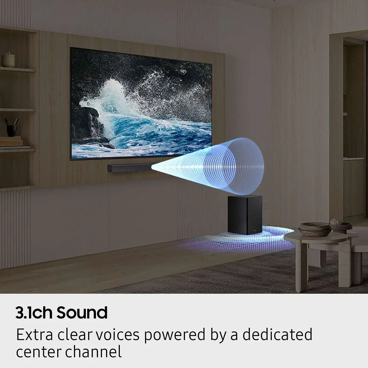 SAMSUNG 3.1 Channel Soundbar w/Dolby Digital 5.1 - Image 5