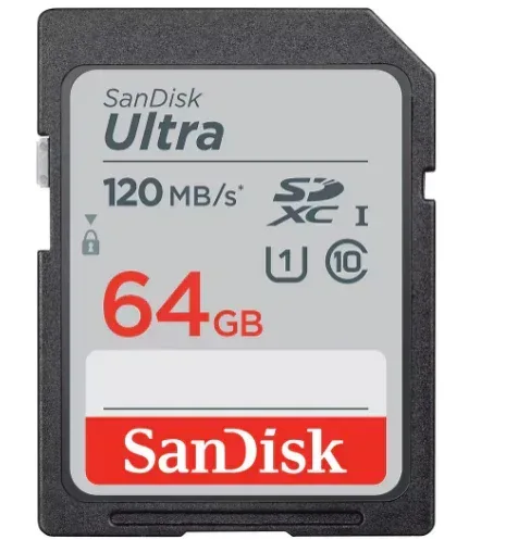 SanDisk Ultra 64GB UHS-I SD Card - Image 2