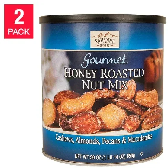 Savanna Honey Roasted Mix Nuts, 30 oz, 2-pack - Image 3