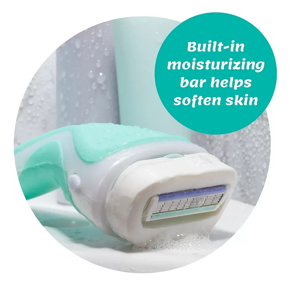 Schick Intuition Sensitive Care Women's Razor With Natural Aloe, 1 Razor Handle & 12 Refill Blades - Image 5