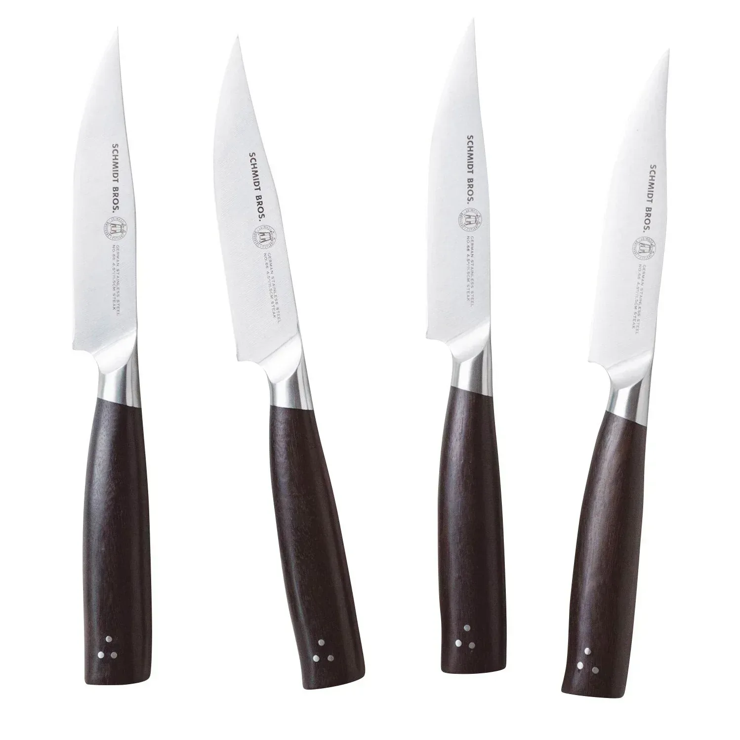 Schmidt Brothers Cutlery Delta Series Acacia Wood 4-pack Steak Knife Set - Image 2