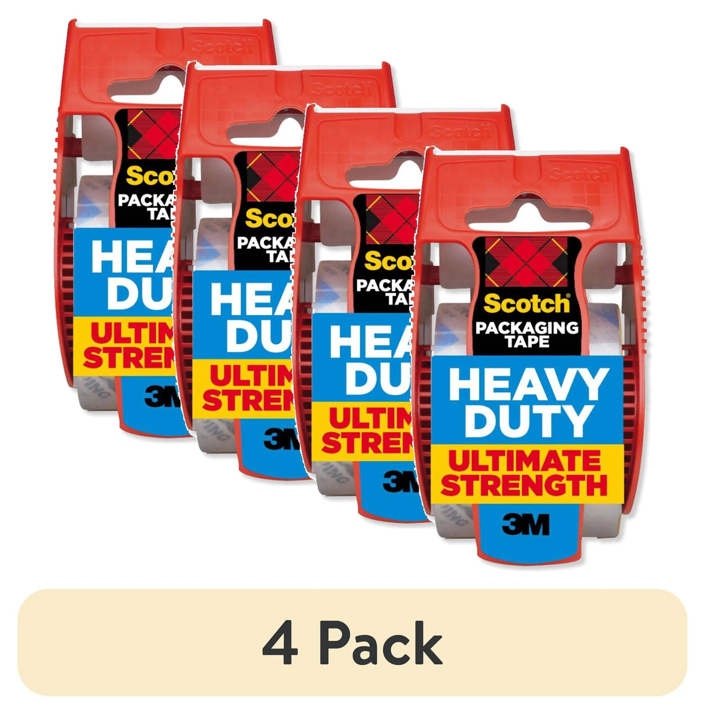 Scotch Heavy Duty Packaging Tape, Clear, 1.88 in. x 25.6 yd, 1 Total - Image 9