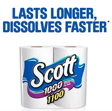 Scott 1100-Sheets, 1-Ply Bath Tissue, 36 ct. - Image 3