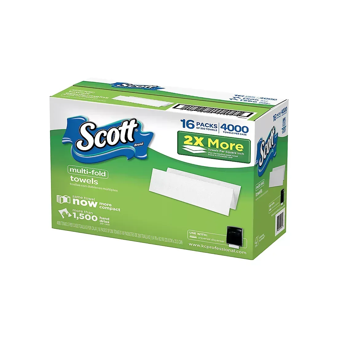 Scott Multi-Fold Paper Towels, 16 pk./4,000 towels per case - Image 4