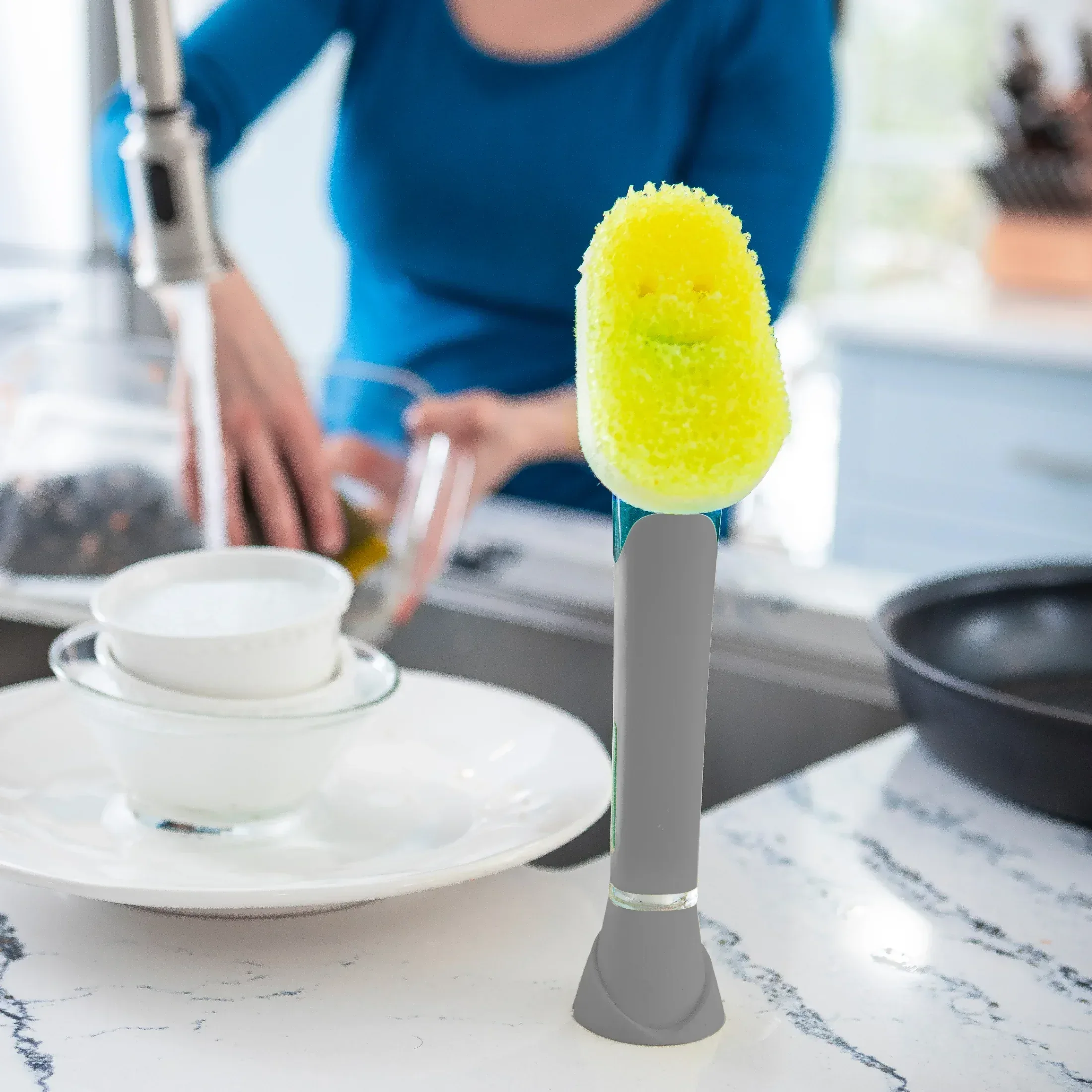 Scrub Daddy Dish Daddy Non-Scratch Sponge Dish Wand - Image 9