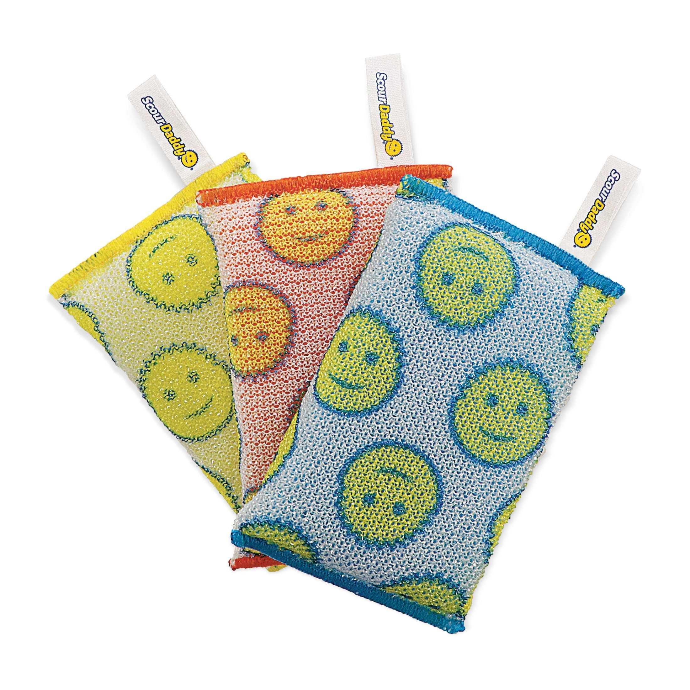 Scrub Daddy Scour Daddy Non-Scratch Scour Pads, 3 Count - Image 5
