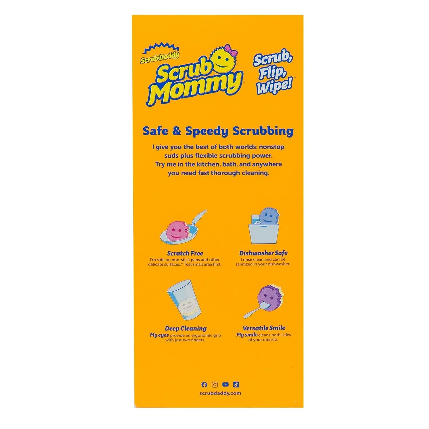 Scrub Mommy Sponges, Multiple Colors, 6 ct. - Image 2