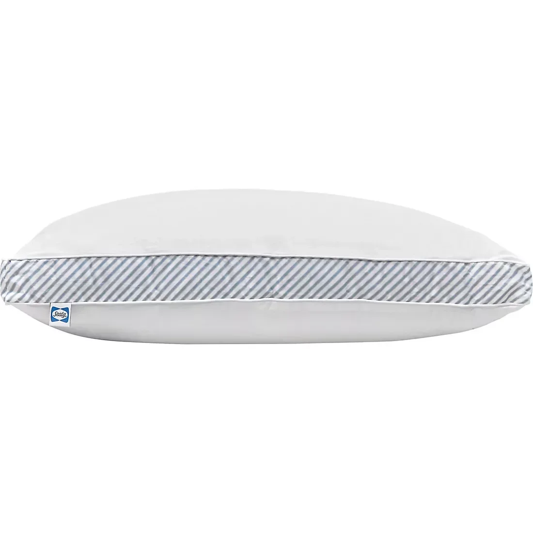 Sealy Extra Firm Support Standard/Queen Size Pillow - Striped Gusset - Image 4