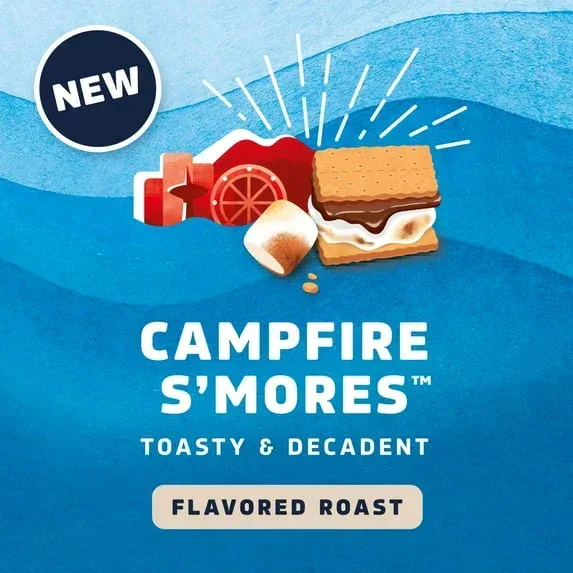 Seattle’s Best Coffee, Campfire S'mores, Flavored Roast Ground Coffee, 100% Arabica, 11 oz - Image 3