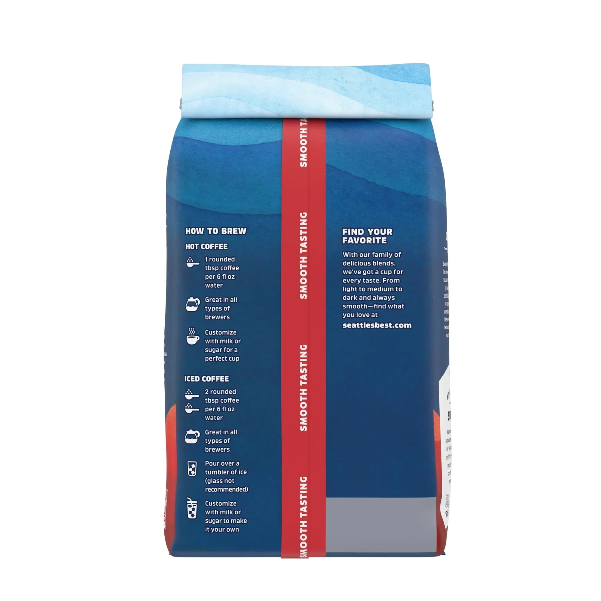 Seattle’s Best Coffee, Campfire S'mores, Flavored Roast Ground Coffee, 100% Arabica, 11 oz - Image 5