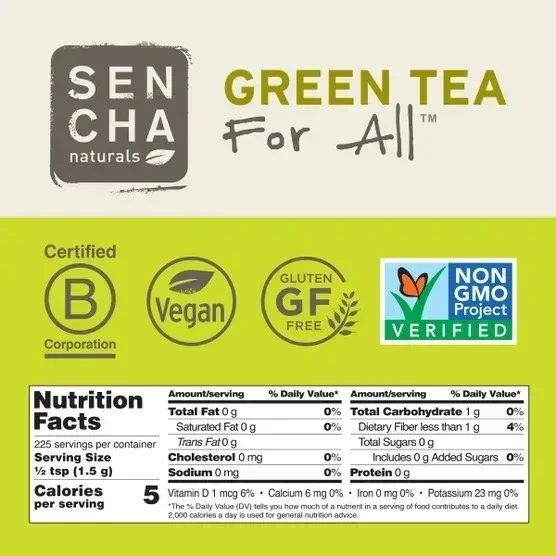 Sencha Naturals Everyday Matcha Green Tea Powder, 3-pack - Image 5