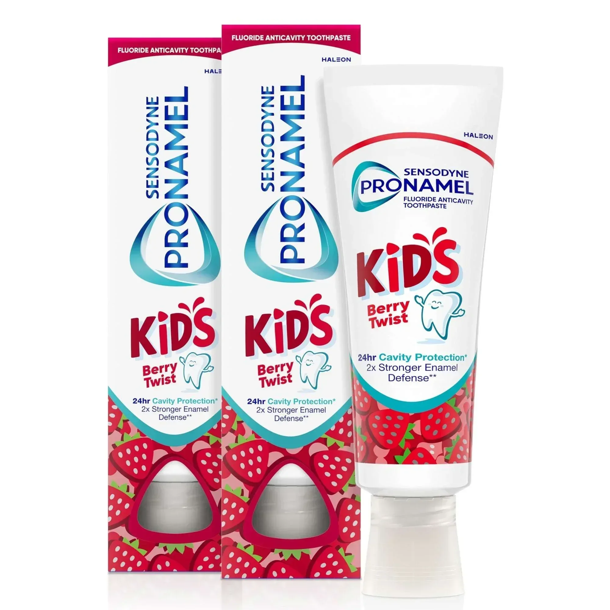 Sensodyne Pronamel Kids Toothpaste, Fluoride Anticavity Toothpaste, Cavity and Enamel Protection, for Ages 2+, Berry Twist Flavored, 4 Oz - Image 8