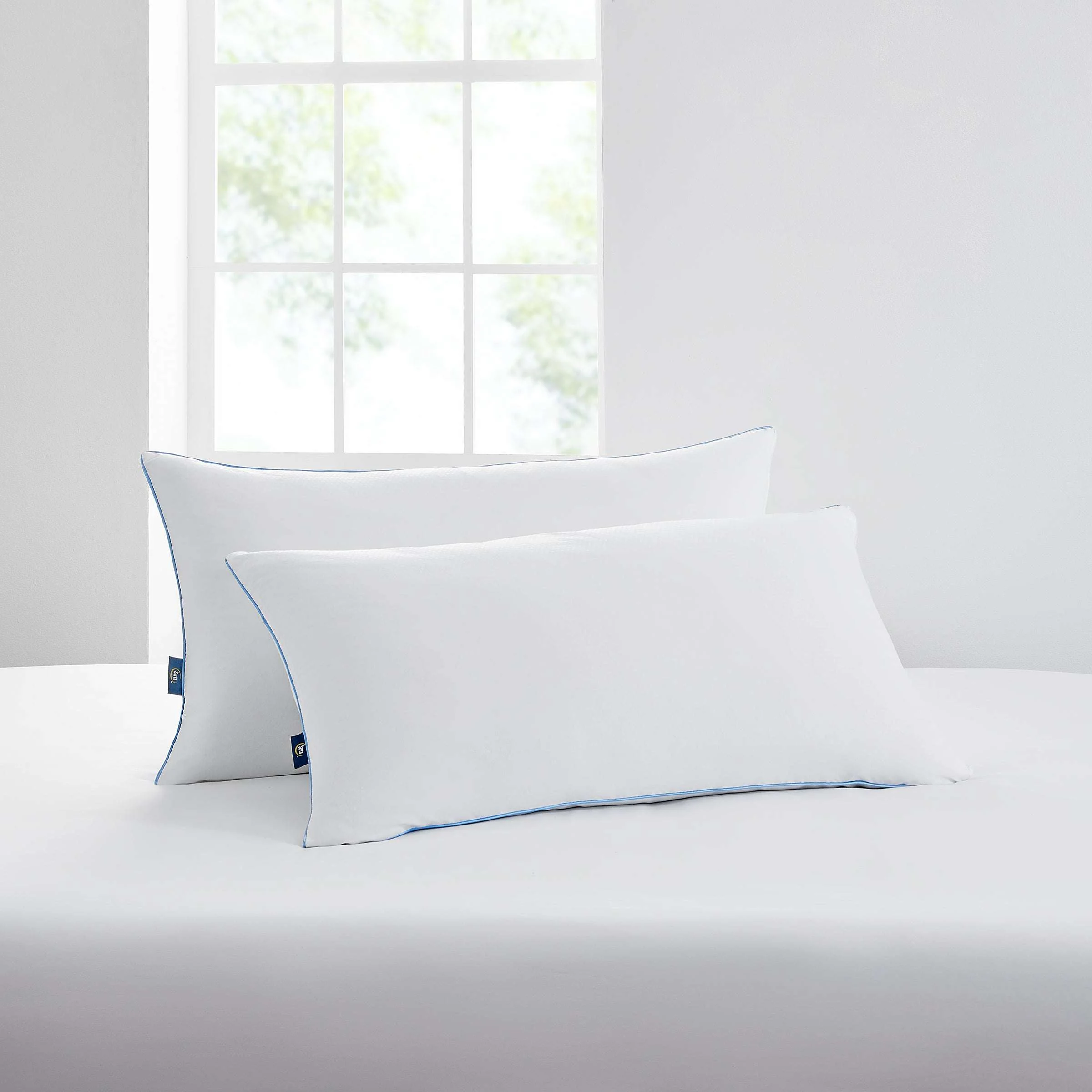 Sertapedic Cool Nites Bed Pillow, King, 2 Pack - Image 5
