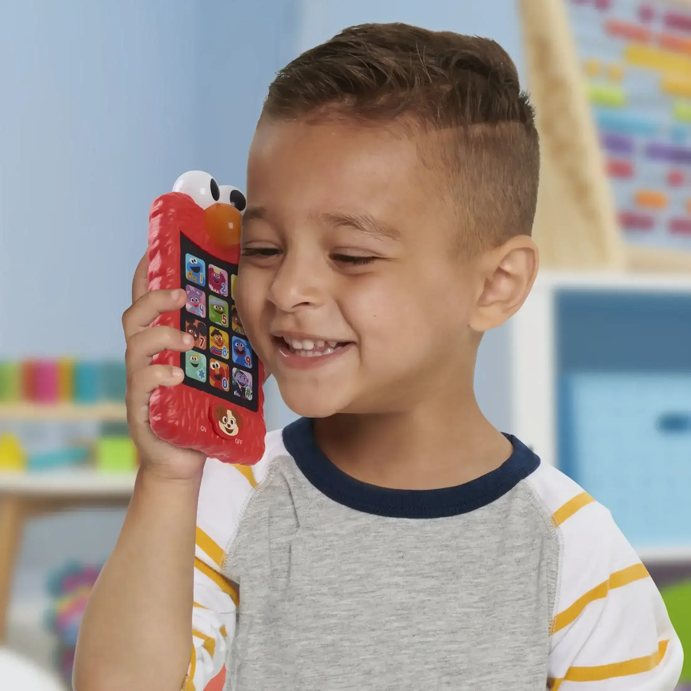 Sesame Street Learn with Elmo Electronic Learning Phone, Ages 2+, 12 Learning Themes - Image 7