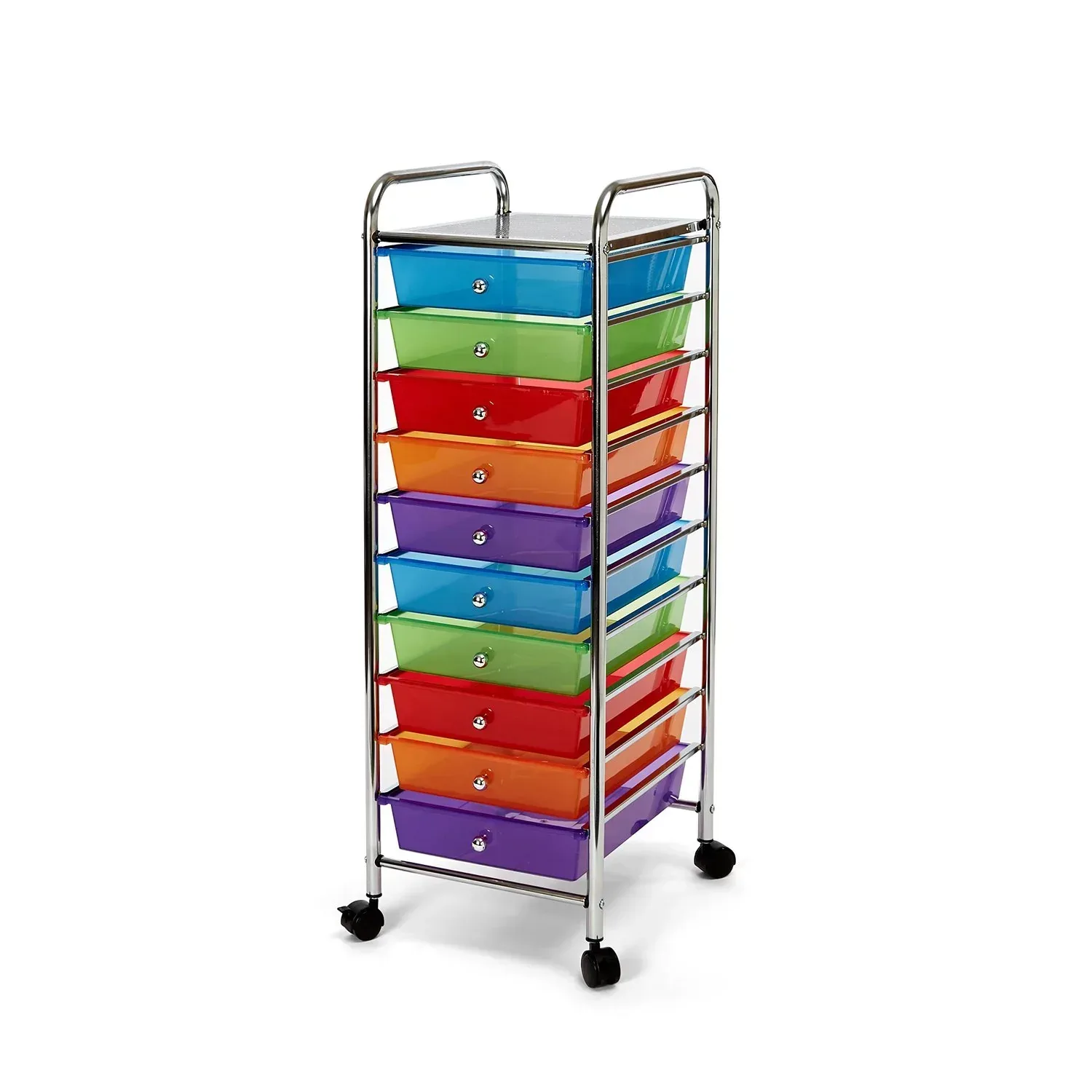 Seville Classics 10 Drawer Cart - Image 9