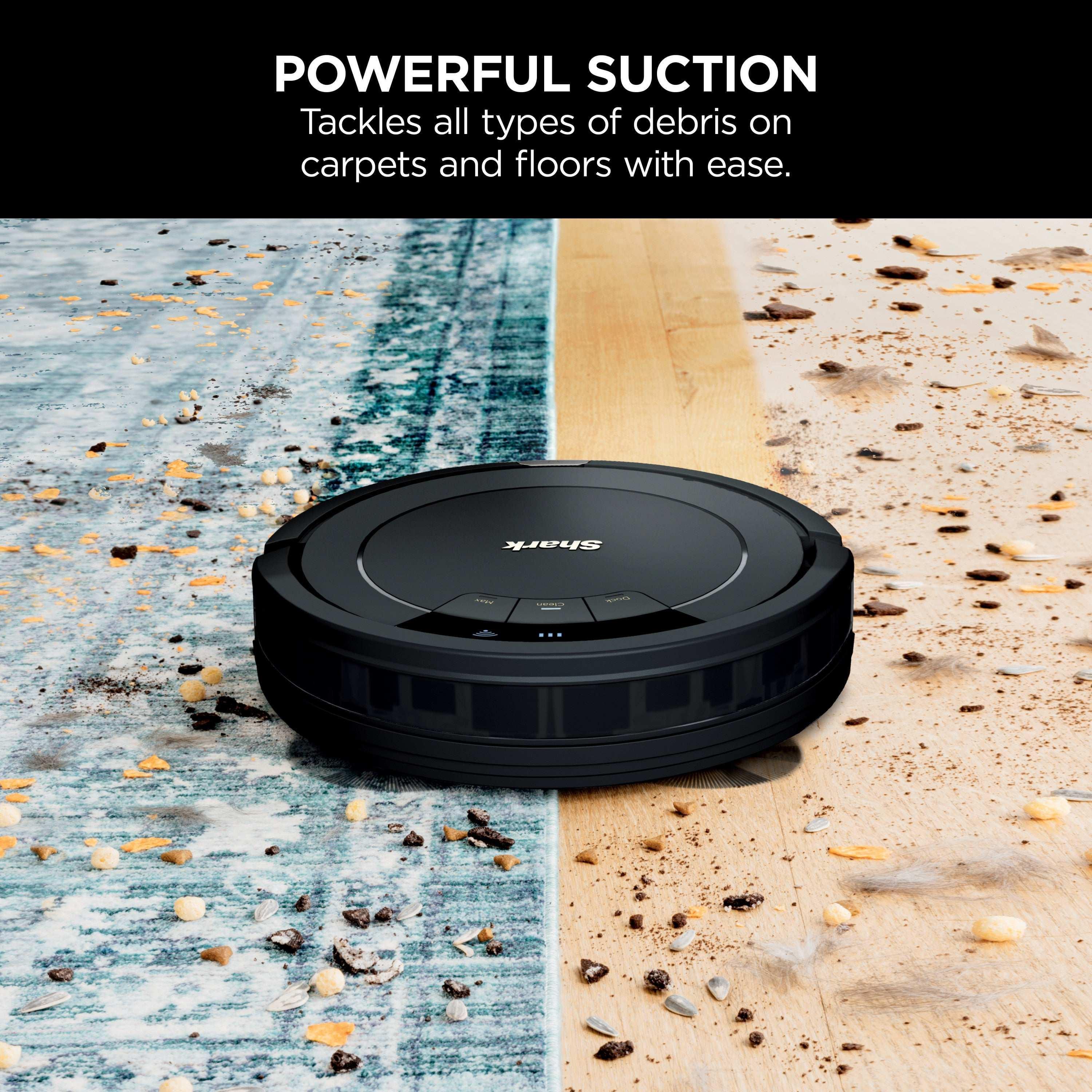 Shark ION Robot Vacuum, Carpet & Hard Floor, Pet Friendly, Wi-Fi, Tri-Brush System, Bounce Navigation, RV754 - Image 7