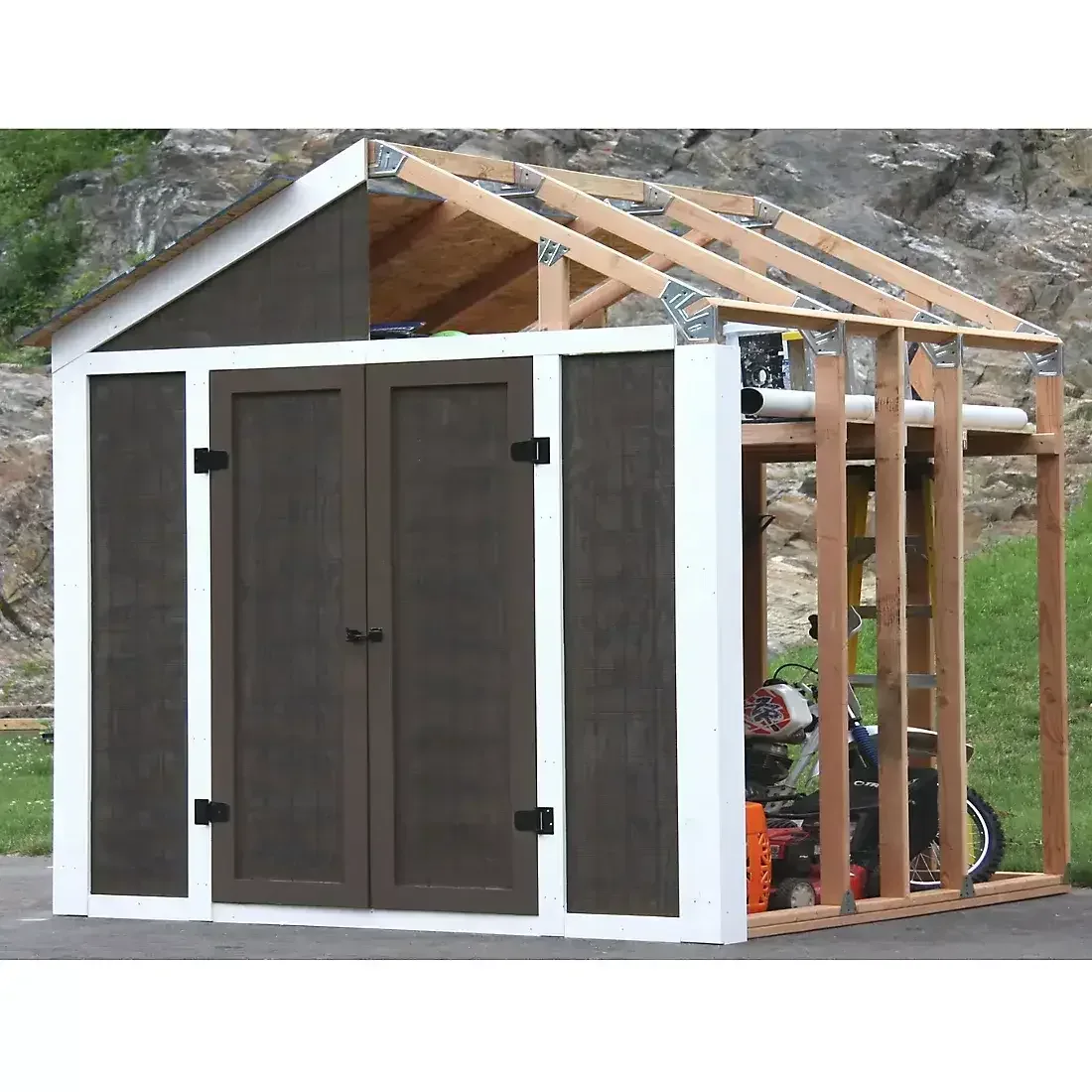 Shelter-It EZ Framer 7' x 8' Shed Framing Kit - Image 3