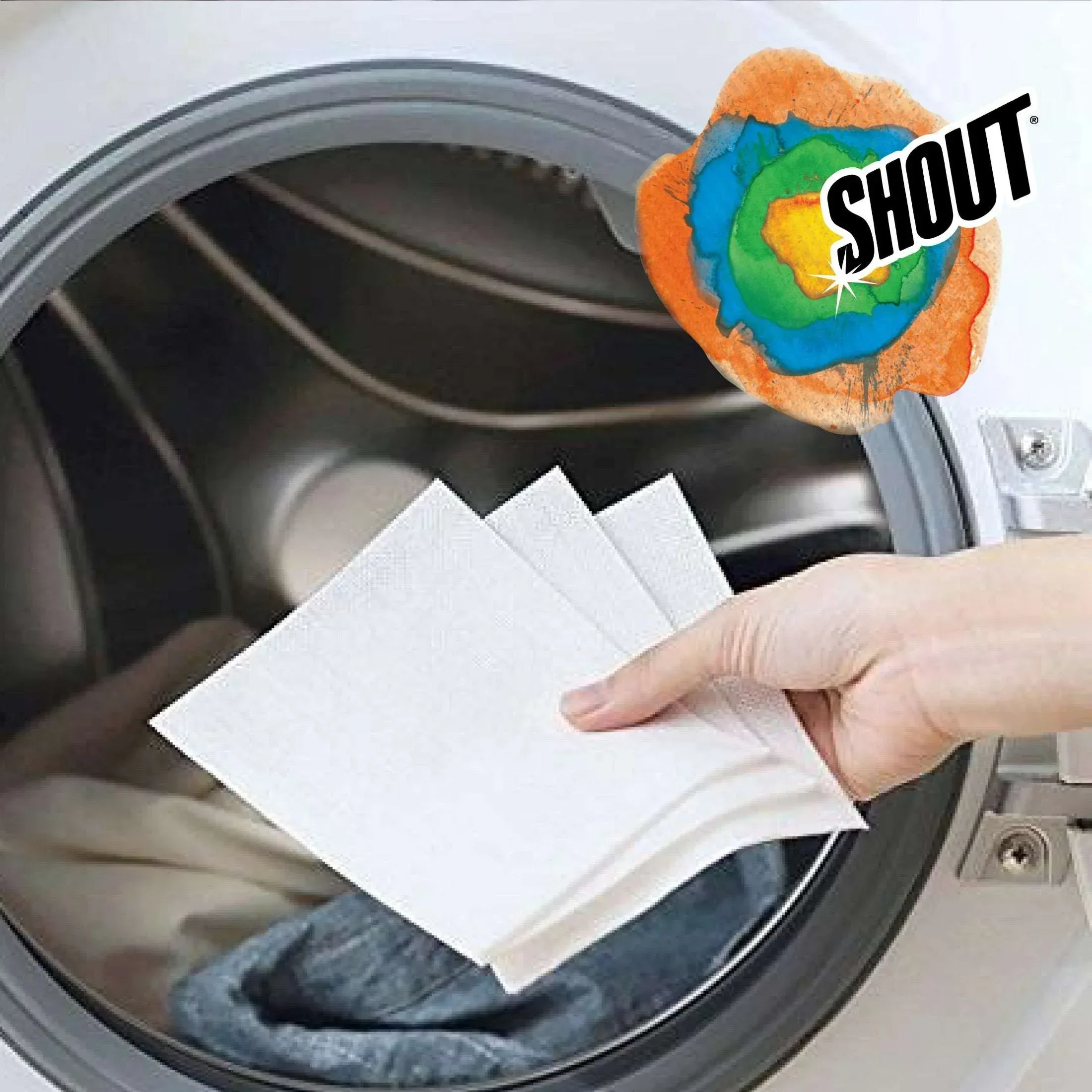 Shout Color Catcher, Dye-Trapping Laundry Sheets, 72 Count - Image 4
