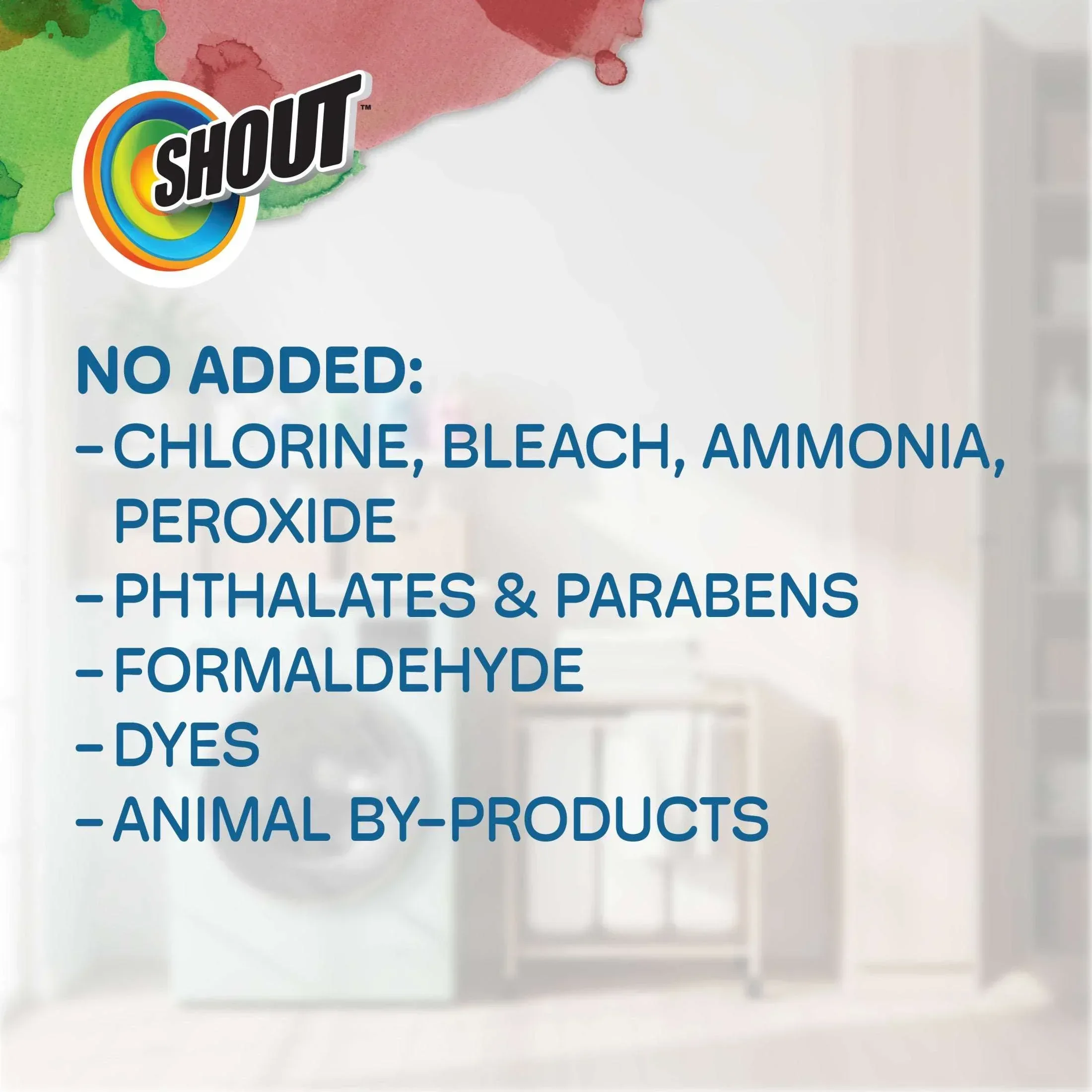 Shout Triple-Acting Refill, Laundry Stain Remover, 60 fl oz - Image 5