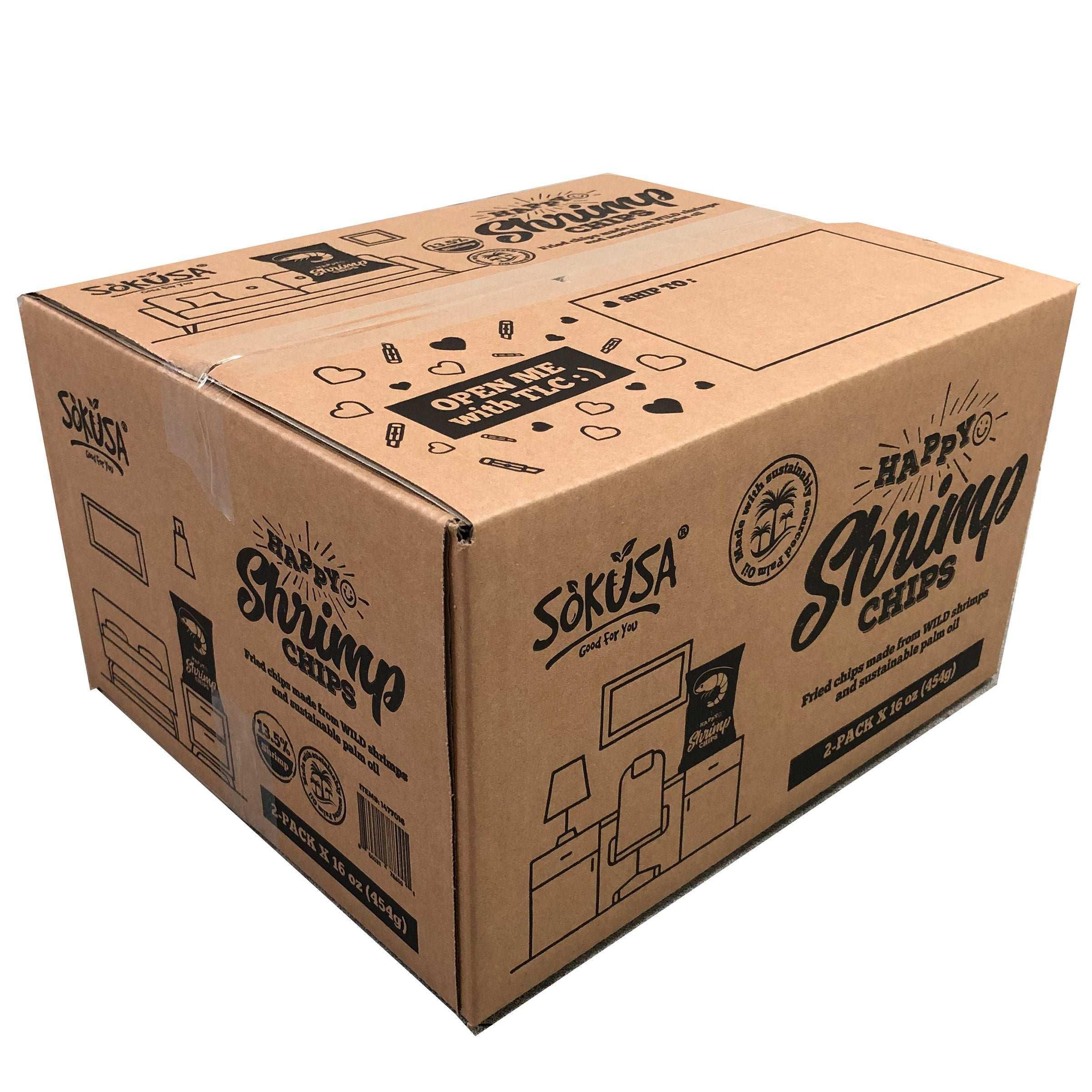 Shrimp Chips with Garlic and Butter 16 oz 2-pack - Image 4