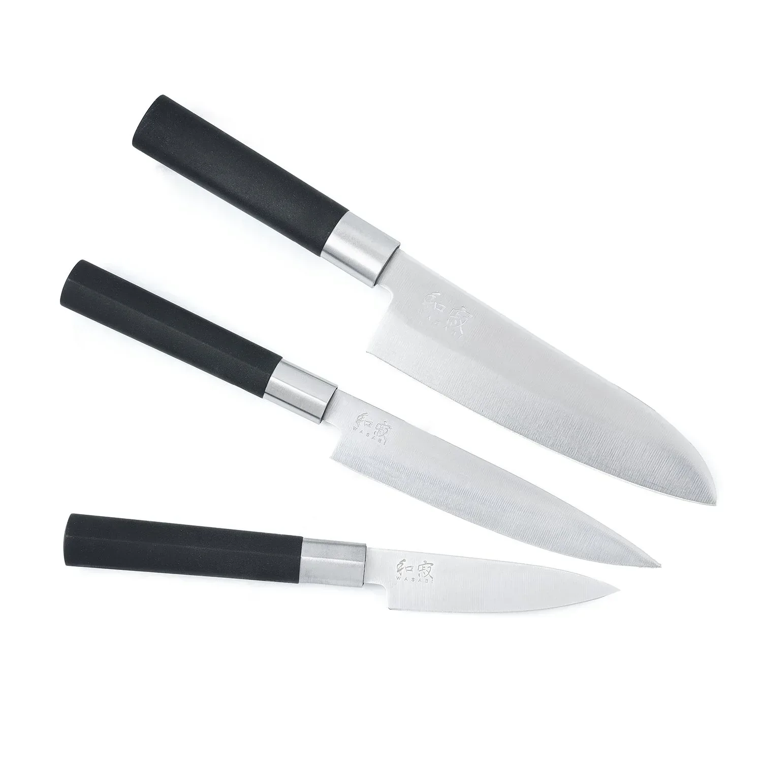 Shun & Kai Wasabi Knife Set - Image 2