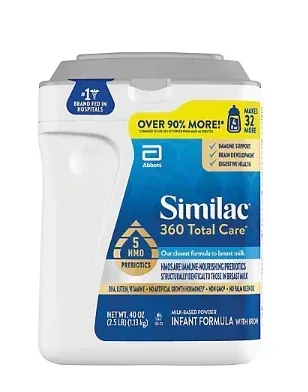 Similac 360 Total Care Infant Formula Powder, 40 oz