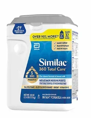 Similac 360 Total Care Infant Formula Powder, 40 oz - Image 2