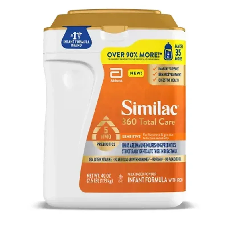 Similac 360 Total Care Infant Sensitive Powder Formula (40 Oz.) - Image 12