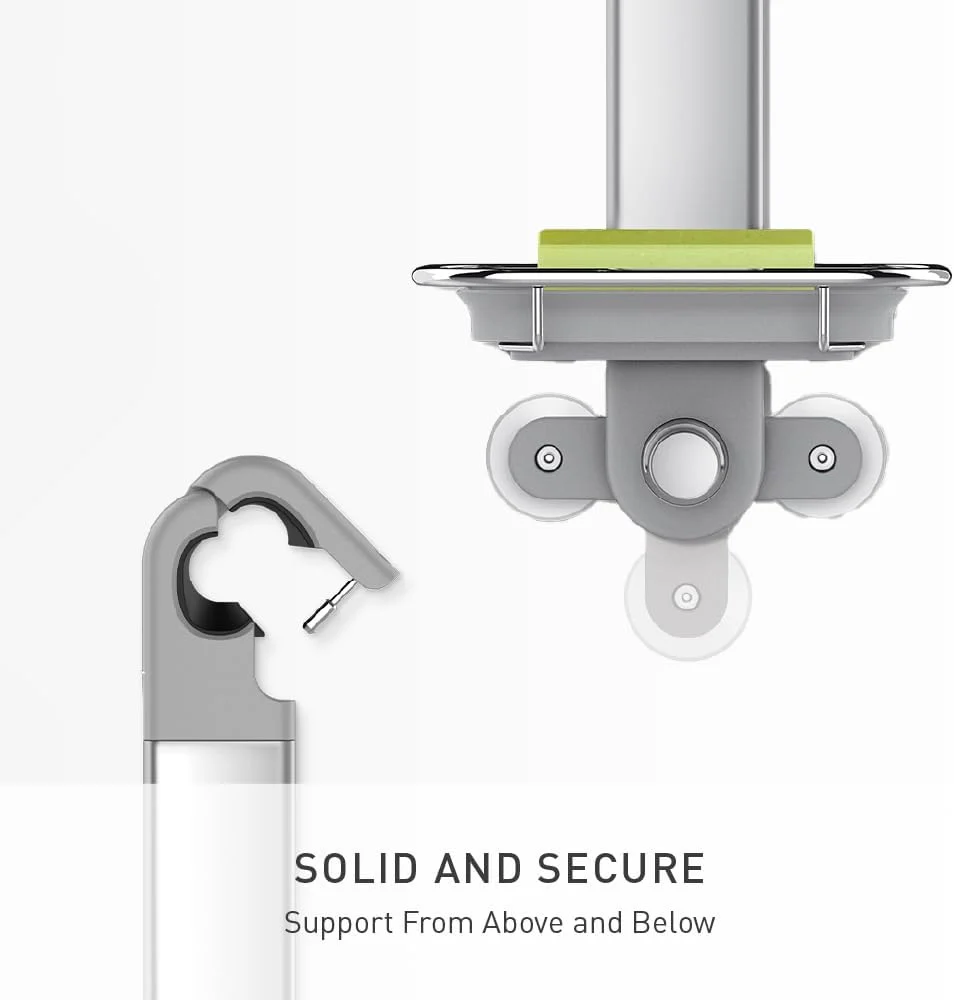 simplehuman Adjustable and Extendable Shower Caddy , Stainless Steel and Anodized Aluminum - Image 3