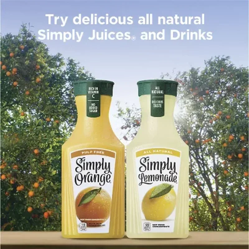 Simply Pulp-Free Orange Juice (52 Fl. Oz., 2 Pk.) - Image 4