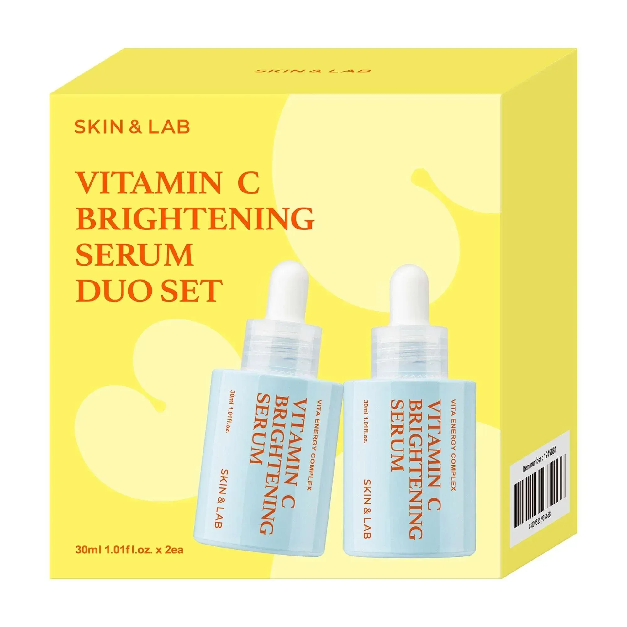 SKIN & LAB Vitamin C Brightening Serum, 1.01 fl oz, 2-pack - Image 2