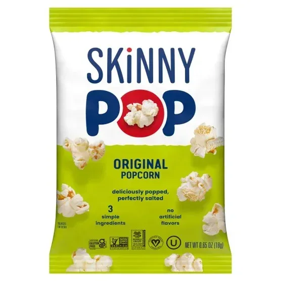 Skinny Pop Popcorn, 0.65 oz, 28-count - Image 2